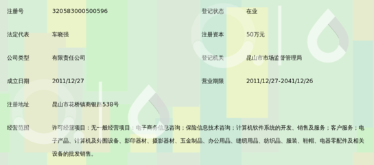 昆山中安嘉信电子商务